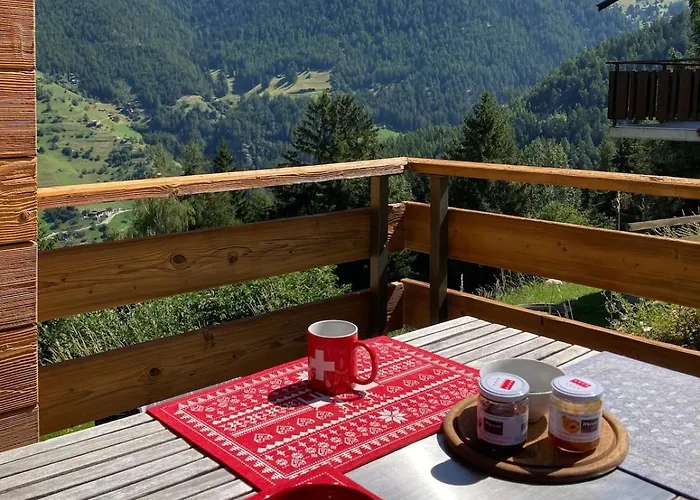 With Stunning Views, Ideally Located, Deer Nearby, Ideal For Families, Not Suitable For Groups * La Tzoumaz
